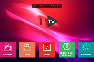 rebrand iptv app, ibo player, smarter iptv with multi dns in your logo and name