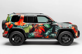 design a professional truck wrap for your business