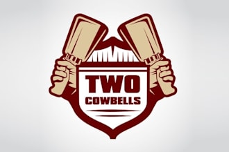 design professional aesthetics cowbells logo