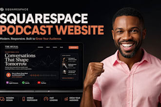 build your squarespace podcast website with RSS and episode setup