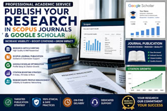 write and publish research article in scopus journal and google scholar