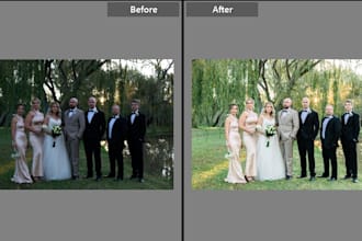 edit your wedding and lifestyle photos in lightroom