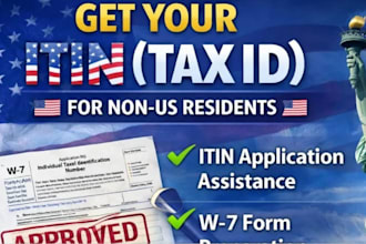 apply itin application for non us residence and us residence
