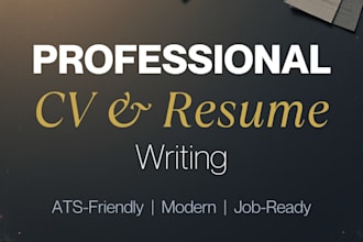 write a professional CV or resume to land your dream job