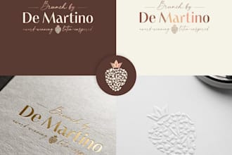 custom food business logo design for restaurants and cafés