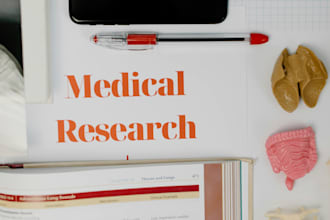 be your medical and scientific writer