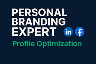 optimize your linkedin and facebook profile for personal branding