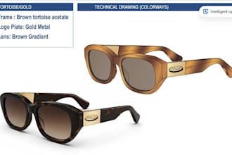 design professional eyewear glasses techpacks for sunglasses 3d eyewear designer