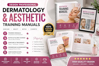 design dermatology, skincare, beauty, aesthetic, botox, cosmetic training manual