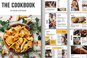 develop, design, and format a stunning cookbook recipe ebook