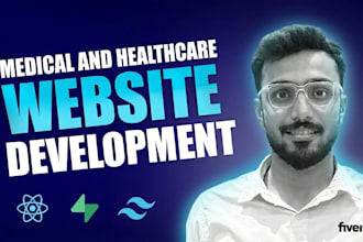 develop a medical and healthcare website