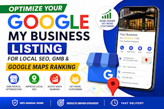 optimize your google my business listing for local seo gmb maps ranking
