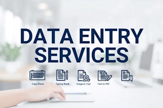 data entry,  typing word, image to text