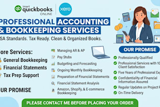 do accounting and bookkeeping for USA small business
