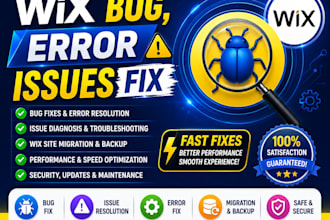 fix wix website errors bugs checkout issues wix automation wix studio issues
