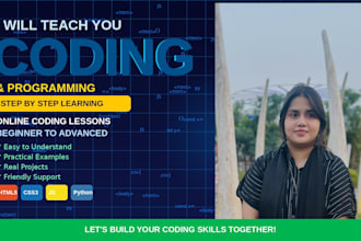 teach you programming, coding and web development