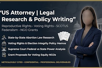conduct expert legal research on state abortion and reproductive laws