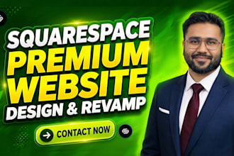 design and develop squarespace website, as squarespace expert