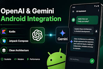 integrate openai or gemini ai into your android app
