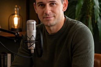 be your charismatic podcast host and presenter