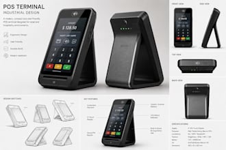 do design pos machines payment terminals fintech hardware ready to manufacture
