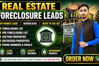 provide foreclosure leads and auction property lists
