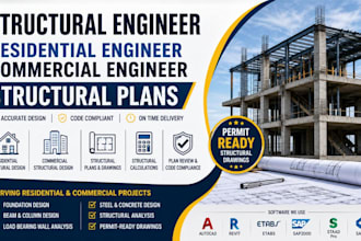 structural engineer residential engineer commercial engineer structural plan