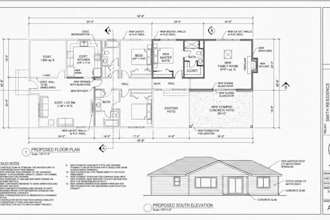 create residential permit drawings, adu plans, garage and house permit sets