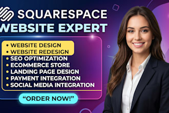 fix squarespace seo, errors, css, layout issues, design edit and customization