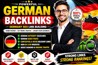 build german backlinks SEO, link building and guest post for local optimization
