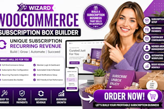 wizard woocommerce subscription box builder unique subscription recurring revenu