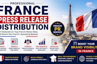 seo press releases for france media french news PR