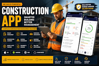 develop construction app, contractor app, site management app, project tracking