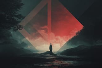create custom cartoon music cover art for singles or albums