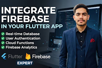 integrate firebase in your flutter app