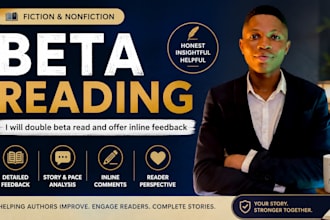 double beta read and offer inline feedback