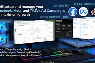 setup facebook ads campaign, meta ads manager, meta ad marketing, tiktok ads