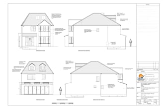 create UK planning permission and building regulation drawings