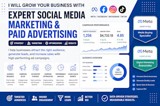 grow your business with expert social media marketing and paid ads