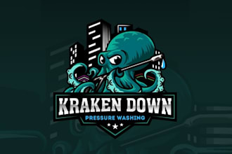 design magnificent fantastic pressure washing logo