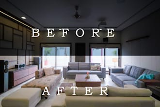 do real estate photo editing