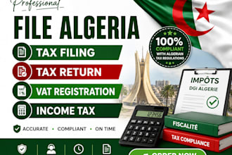 file algeria tax filing algeria tax return algeria vat registration income tax