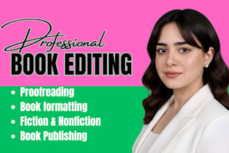 proofread developmental edit fiction novel nonfiction book christian romance ya