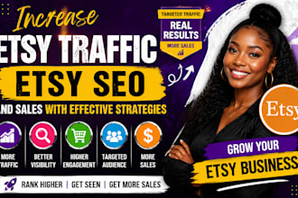 increase etsy traffic etsy seo listing and sales with effective promotion