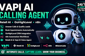 setup vapi ai calling agent retell ai voice agent gohighlevel n8n ai agent