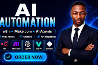 setup n8n make com ai automation with API vapi retell ai voice calling agent