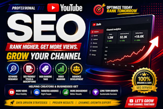 youtube manager and channel SEO video optimization keyword research