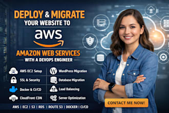 deploy migrate your website  devops on amazon web service aws  any cloud
