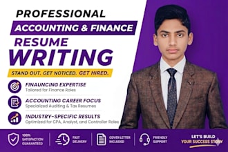 write management level accounting, finance, banking resume and cl