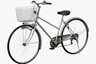 create 3d bicycle models, bike animation, cad design and rendering